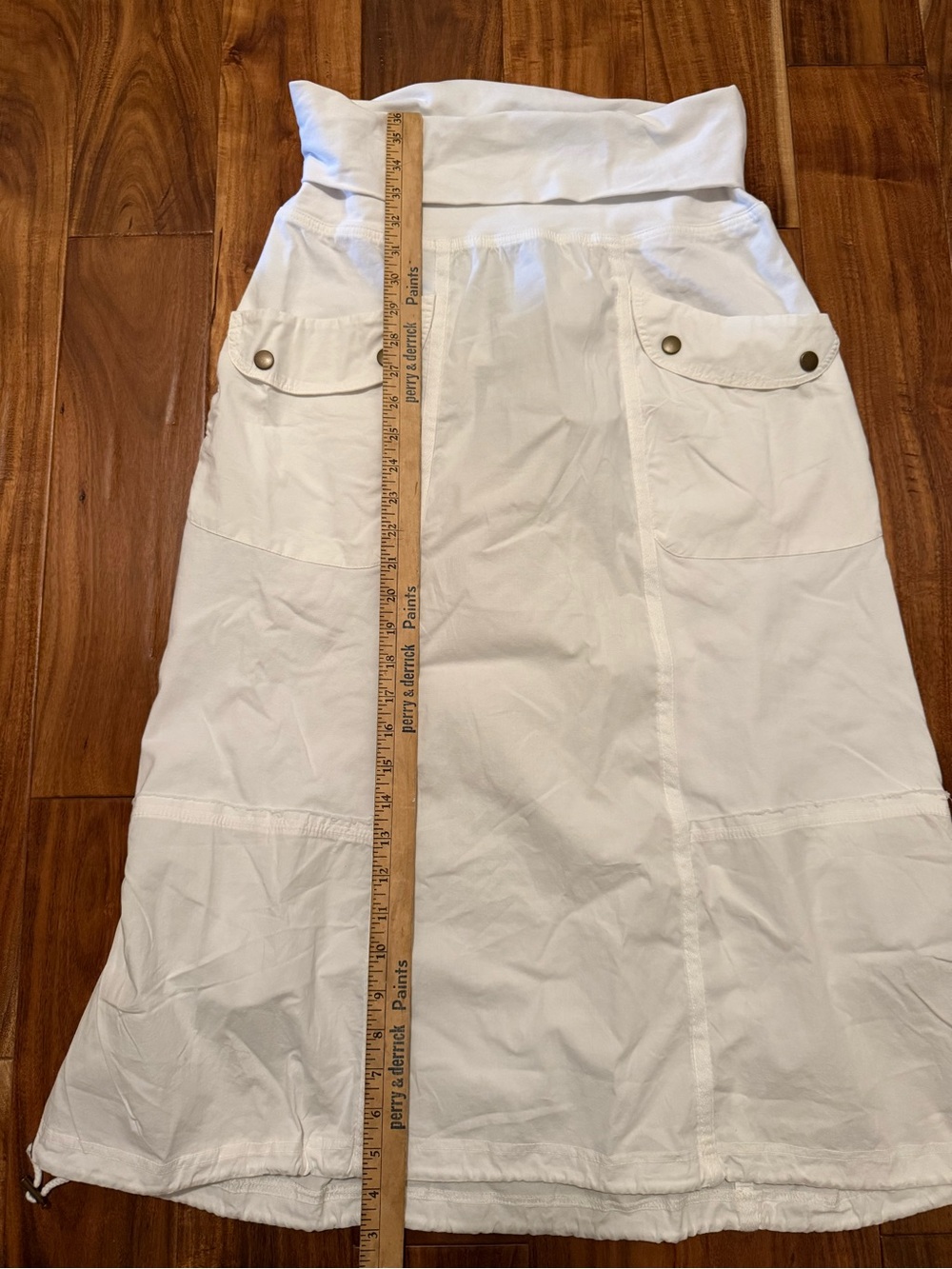 NWT XCVI Wearables Maconi Cargo Cinch Bubble Hem Skirt sz M - Picture 5 of 15